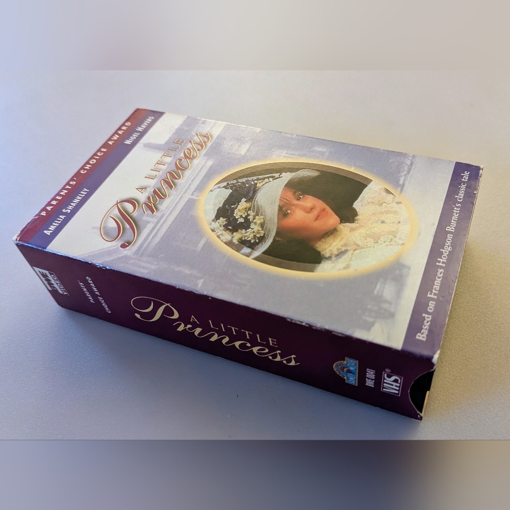 Collectible VHS Set "A Little Princess" Mini Series 2 VHS Tapes. Parents' Choice